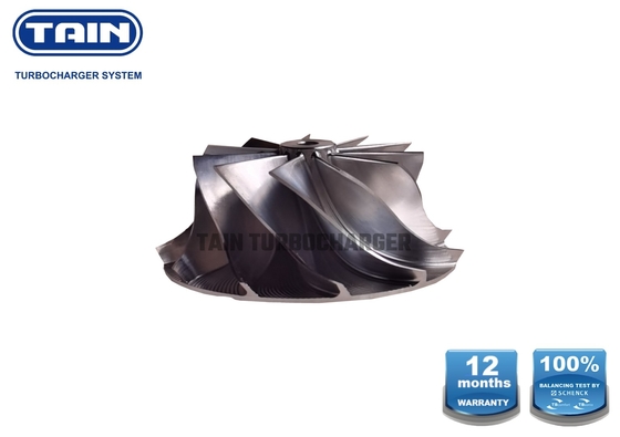 Aggiornamento GT20 65mm/69.7mm della ruota del turbocompressore della billetta 50.2mm lama 6 x 6